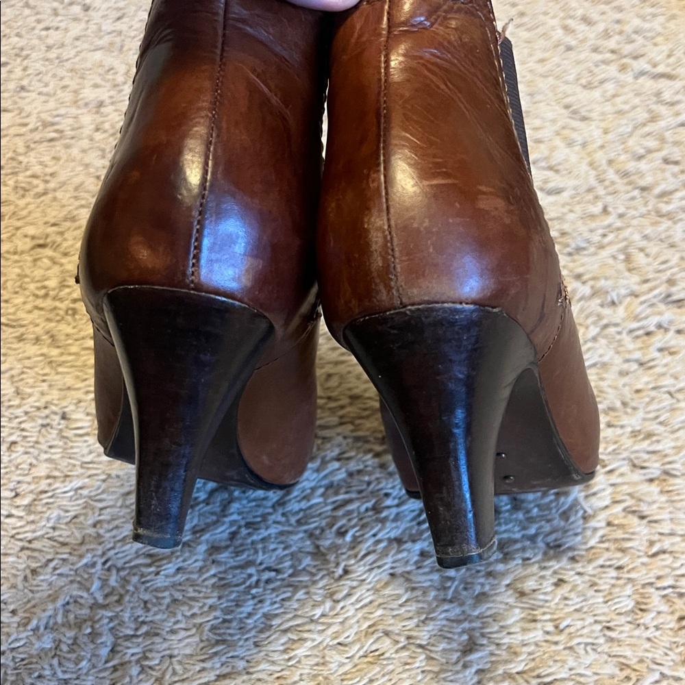 Frye Brown Ankle Boots - Picture 3 of 7